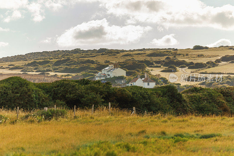 英国苏塞克斯郡的Cuckmere Haven